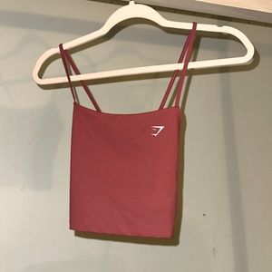 Gymshark Strappy Crop Cami Tank XS